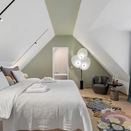 Bahnhofstrasse Designer Penthouse Private Rooftop דירה
