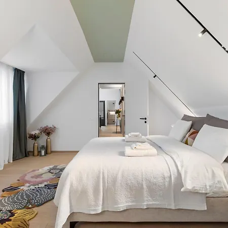 Bahnhofstrasse Designer Penthouse Private Rooftop ציריך