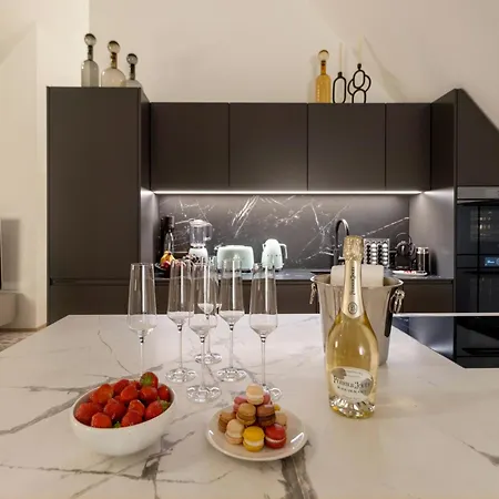 Bahnhofstrasse Designer Penthouse Private Rooftop ציריך