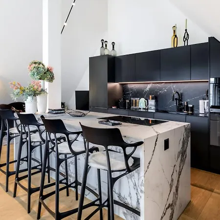 Bahnhofstrasse Designer Penthouse Private Rooftop ציריך