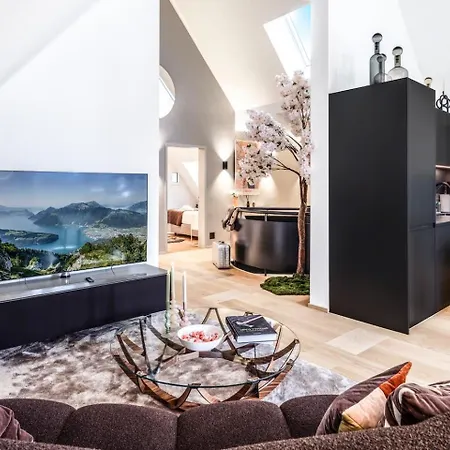 Bahnhofstrasse Designer Penthouse Private Rooftop * ציריך