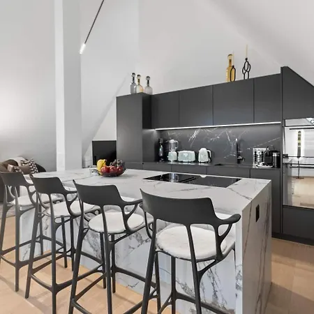 Bahnhofstrasse Designer Penthouse Private Rooftop ציריך