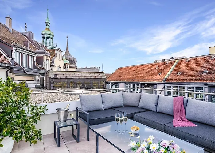 Apartment Bahnhofstrasse Designer Penthouse Private Rooftop *
