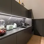 公寓 Bahnhofstrasse Designer Penthouse Private Rooftop 苏黎世