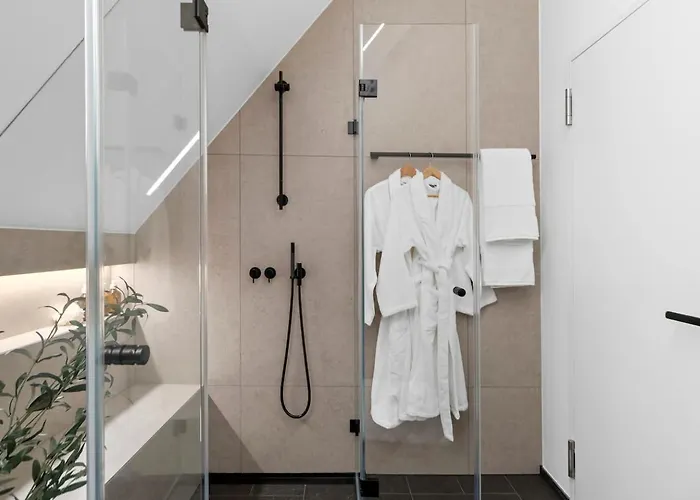 Daire Bahnhofstrasse Designer Penthouse Private Rooftop